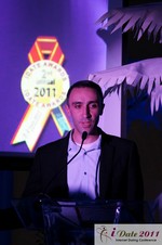 Sam Yagan, CEO of OK Cupid at the January 20, 2011 Internet Dating Industry Awards in Miami