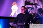 Nick Tsinonis with Intro Analytics at the 2011 iDateAwards Ceremony in Miami