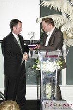 Steve Pammenter of White Label Dating at the January 20, 2011 Internet Dating Industry Awards in Miami