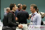 Business Networking in the Exhibit Hall at the January 19-21, 2011 Miami Internet Dating Conference