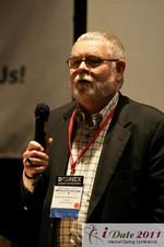Jonathan Crutchley (Chairman of Manhunt / Online Buddies) at the January 19-21, 2011 Miami Internet Dating Conference