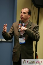 Final Panel Session (Marc Lesnick, Conference Organizer iDate2011) at the January 19-21, 2011 Miami Internet Dating Conference
