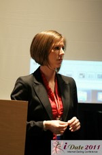 Lindsey Richmond (Corporate Sales Manager at Royal Caribbean Cruise Lines) at the January 19-21, 2011 Internet Dating Conference in Miami