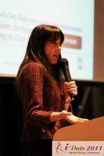 Julie Spira (CEO of Cyber Dating Expert) at iDate2011 Miami